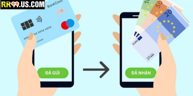 Giao dịch nạp rút tiền tại RR99 được hỗ trợ đa dạng, nhanh chóng